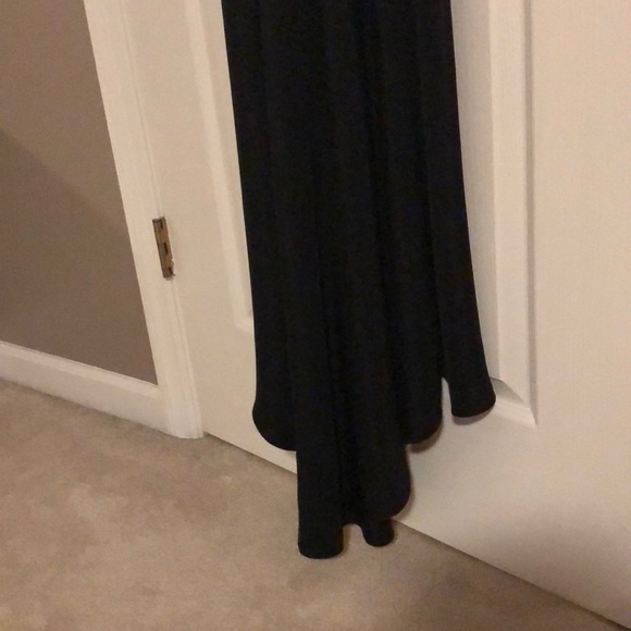 *BLACK* J.Crew Silk Tricotine Avery Gown - Picture 8 of 8